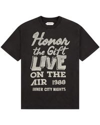 Honor The Gift - Live On The Air T-Shirt Htg250495 Blac" - Lyst