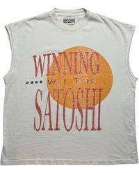 Satoshi Nakamoto - Winning With Sleeveless T-Shirt "Vintage" Sat060" - Lyst