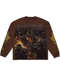 GODSPEED NEW YORK - Steel Sharpens Steel Long-Sleeve T-Shirt Wash" Gs864" - Lyst