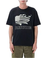 Rhude - Banner T-Shirt "Vintage Rhss26Tt08012 3158" - Lyst