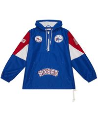 Mitchell & Ness - Team Origins Pullover Anorak "Nba 76Ers" Ojpo5033 P76Yyppproya" - Lyst