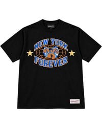 Mitchell & Ness - New York Knicks Ny Forever Short Sleeve T-Shirt "Nba X Wu-Tang Wu - Lyst