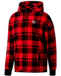 PUMA - Check Polar Hoody 578984 18" - Lyst