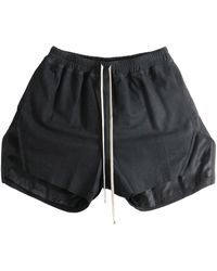 Rick Owens - Leather Rick's Boxers Ru02F4388 Lbs 09" - Lyst