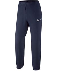 Nike - Club Swoosh Fleece Cuff Pants 679360 410" - Lyst