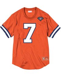 Mitchell & Ness - Nfl Name & Number Mesh Crew Neck Shirt "Denver Broncos - Lyst