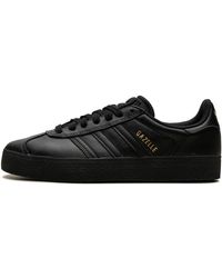 adidas - Gazelle Adv "black Gold Metallic" Shoes - Lyst