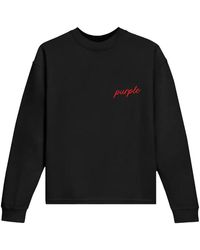Purple Brand - Oversized Ls Tee P213 Mbbw124" - Lyst