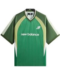Kith - New Balance Mesh Chase Jersey "Spring Juniper" Khm035246 4055" - Lyst