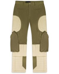 Who Decides War - Raised Window (Leather) Pants "Tan" 1120910022Ss24" - Lyst