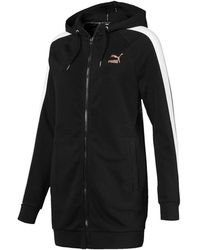 PUMA - Kiss Artica T7 Full Zip Hoodie "Cotton" 577425 01" - Lyst