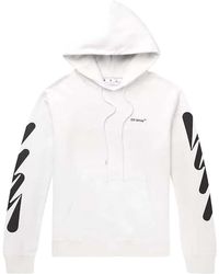 Off-White c/o Virgil Abloh - Wave Diagonal Slim Hoodie Ukrnjqzt" - Lyst