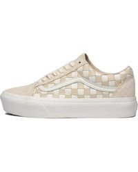 Vans - Woven Old Skool Platform "Light" Vn0A5Kx99Gy" - Lyst