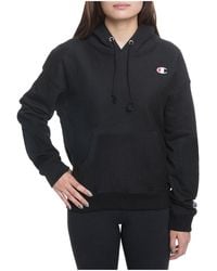 Champion - Reverse Weave C Logo Regular Fit Pullover Hoodie Gf757 003" - Lyst