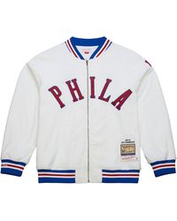 Mitchell & Ness - Nba Shooting Shirt 76Ers 1966 Wilt Chamberlain "Philadelphia 76Ers" Assh6326 P7666Wcmwhit" - Lyst