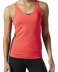 Reebok - Rcf Crossfit Train Tank "Neon Cherry" Ab4189" - Lyst