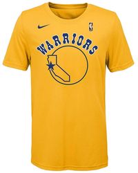 Nike - Hardwood Classics T-Shirt "Nba Golden State Warriors" 00037915Xgw5" - Lyst