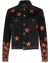 Amiri - Chemist Denim Trucker Jacket And" Amr_Chemist_Denim_Trucker_Jacket" - Lyst