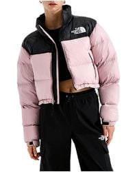 The North Face - Nuptse Short Jacket "Metal Tnf" Nf0A5Ggef0I" - Lyst