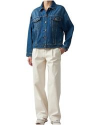Brunello Cucinelli - Denim Jacket "Deep" Brun2792" - Lyst