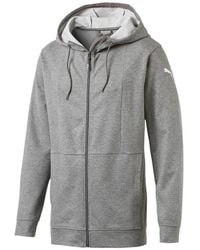 PUMA - Energy Jacket "Charcoal Heather" 517321 04" - Lyst