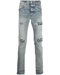 Amiri - Mx1 Playboy Bunny Patch Jeans "Clay Mds049 408" - Lyst