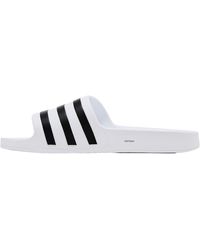 adidas - Adilette Aqua Slides "Cloud Core Cloud" F35539" - Lyst