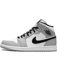 Nike - Air 1 Mid "Light Smoke" 554724 092" - Lyst
