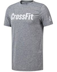 Reebok - Crossfit Forging Elite Fitness T-Shirt "Medium Heather Ec1469" - Lyst
