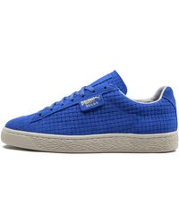 PUMA - Unisex X Naturel Clyde Woven Suede Sneaker - Lyst