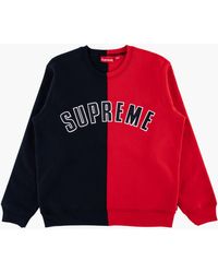 Supreme Crew neck sweaters for Men | Lyst