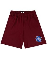 Eric Emanuel - Ee Basic Shorts "Burgundy" Ee025" - Lyst
