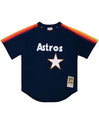 Mitchell & Ness - Authentic Bp Jersey Pullover "Mlb Astros 1991 Jeff Bagwell" Abpj3029 Has91Jbaasbl" - Lyst