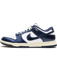 Nike - Dunk Lo Prm "vintage Navy" Shoes - Lyst