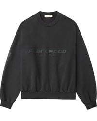 Fear Of God - Los Angeles Heavy Fleece Cropped Sweatshirt "Vintage" 192Ho256893F" - Lyst