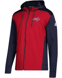 adidas - Nhl Washington Capitals Full Zip Jacket Dn2844" - Lyst
