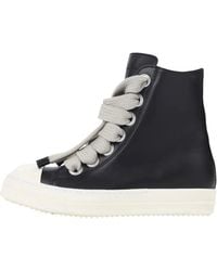 Rick Owens - Concordians Jumbo Laced High Top Sneakers Milk" Ru02E1892 Lcow2 911" - Lyst