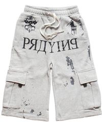PRAYING - Ai Logo Shorts Pray24070" - Lyst