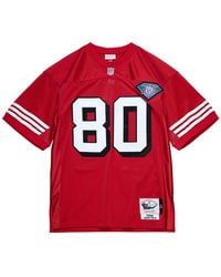 Mitchell & Ness - Nfl Dark Drop Shadow Jersey San Francisco 49Ers 1994 Jerry Rice "San Francisco 49Ers" Ajy63381 Sf494Jriscar" - Lyst
