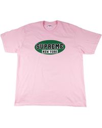 Supreme - New York T-Shirt "Ss23" Su12689" - Lyst