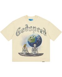 GODSPEED NEW YORK - Artificial Love Ii Ng T-Shirt "Bone" Gs644" - Lyst
