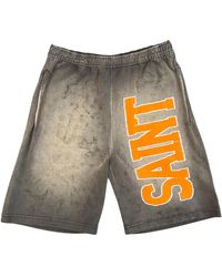 SAINT Mxxxxxx - Cut Sew Easy Shorts "Charcoal" Sm Mk8 0000 070" - Lyst