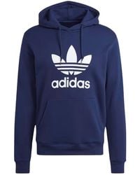 adidas - Adicolor Classics Trefoil Hoodie "Night" Im4496" - Lyst