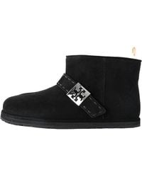 Tory Burch - Mellow Shearling Ankle Boots "Perfect" 188667 006" - Lyst