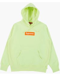 Supreme Overdyed S Logo Hooded Sweatshirt 'natural' in Gray for 