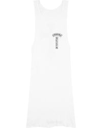 Chrome Hearts - T-Bar Logo Ribbed Tank Chrm0190" - Lyst