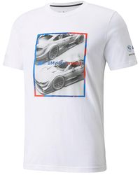 PUMA - Bmw Motorsport Logo Graphic Tee 531196 02" - Lyst