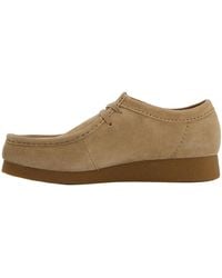 Clarks - Wallabee Evo "Dark Sand Suede" 26172821" - Lyst