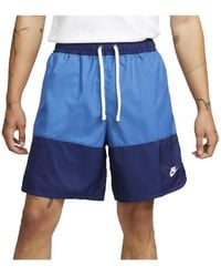 Nike - Sportswear Sport Essentials Woven Lined Flow Shorts "Midnight Dark Marina Dm6831 410" - Lyst