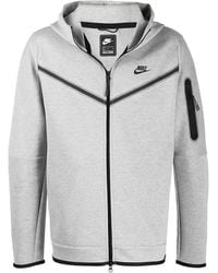 Nike - Sportswear Tech Fleece Full Zip Hoodie "Dark Heather" Cu4489 063" - Lyst